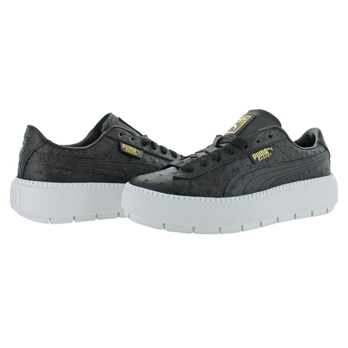 puma women's suede platform trace sneakers