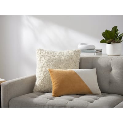 Artistic Weavers Deveron Cotton Velvet Wave Throw Pillow
