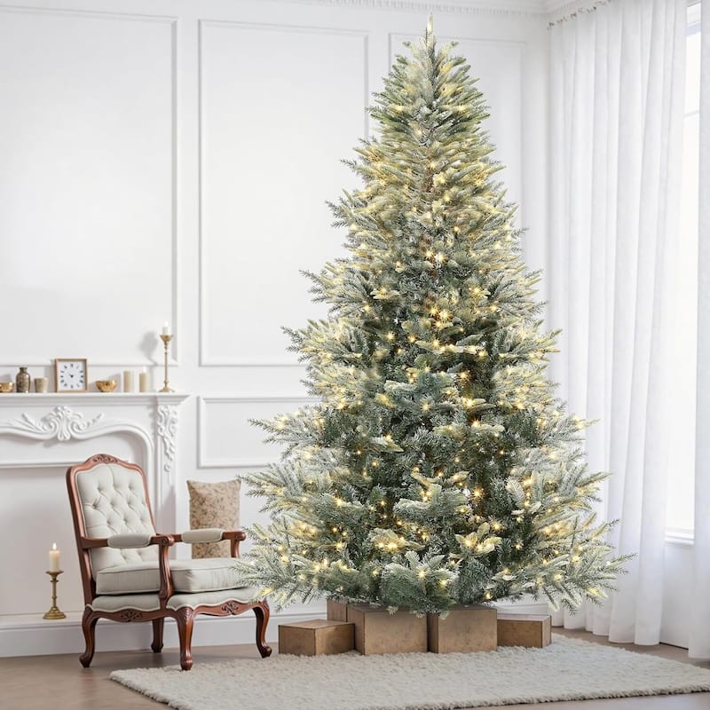 Lighted Christmas Tree for Indoor,Outdoor, Holiday Decor - N/A - 9 Foot