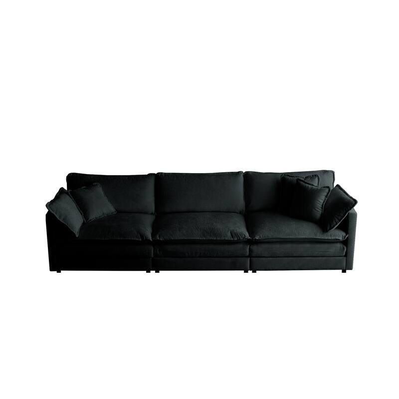 GDFStudio - Eldridson Chenille 2 Seater Sofa and 3 Seater Sofa Set