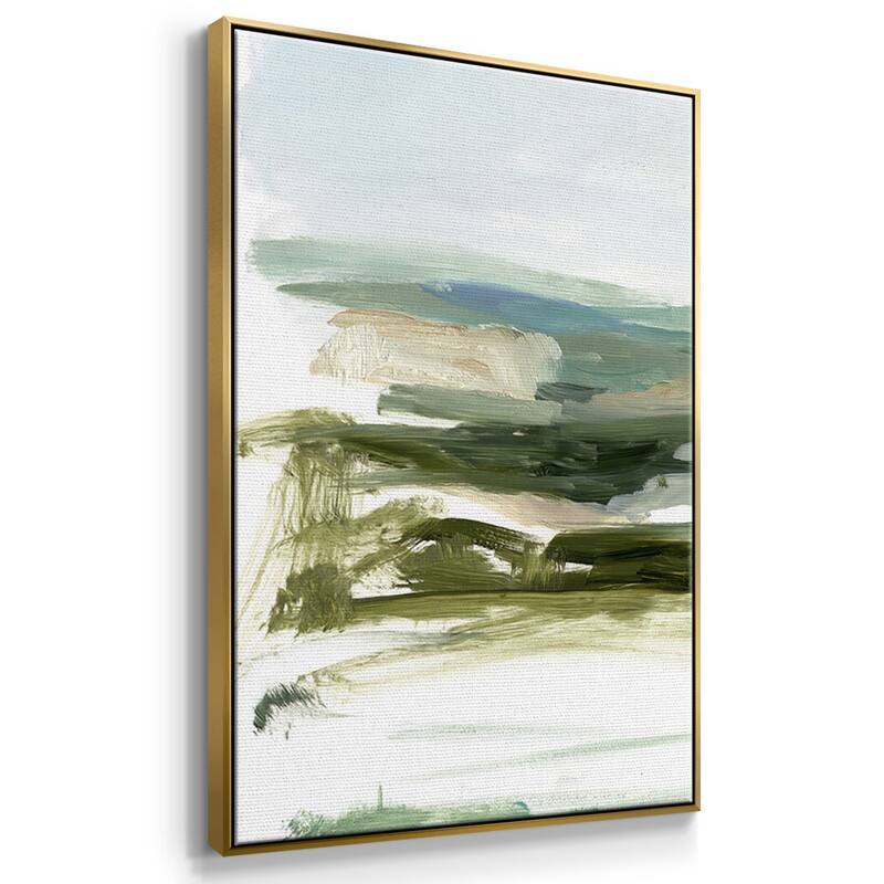 Marsh Sketch I - Multi Piece Framed Canvas