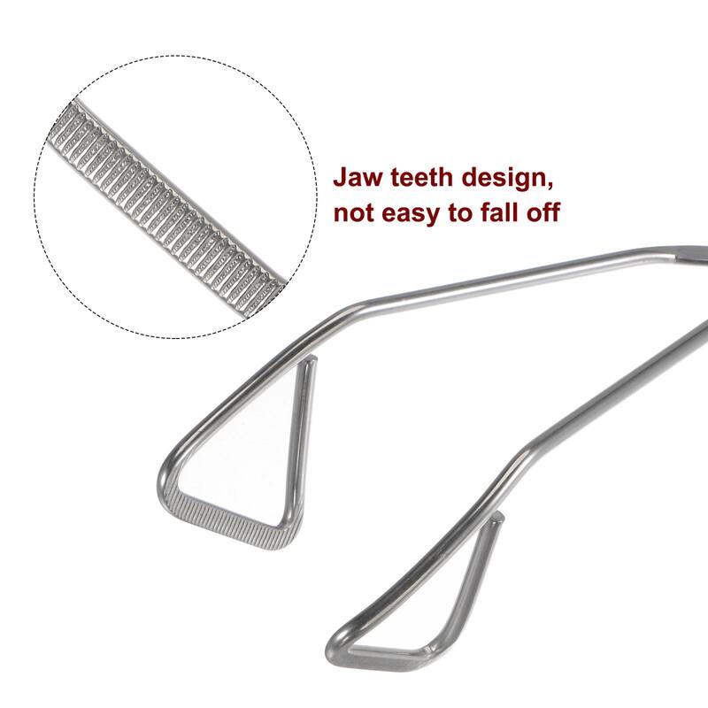 Stainless Steel Scissor Tongs 10" Barbecue Grilling Tongs with Handle