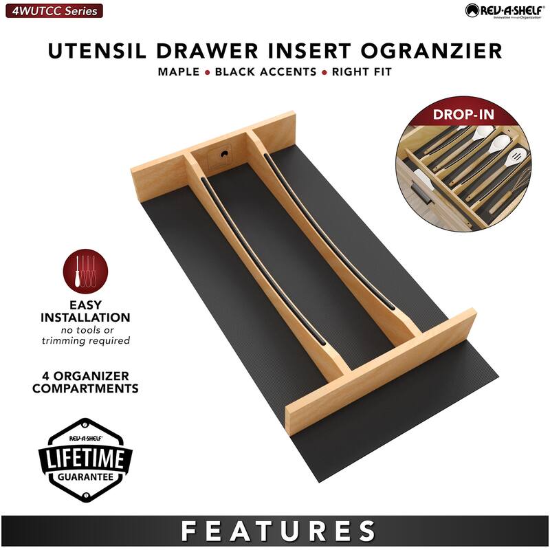 Rev-A-Shelf 4WUTCC-15-1 Craftsman 10-1/4" W X 19-1/2"D Designer Solid