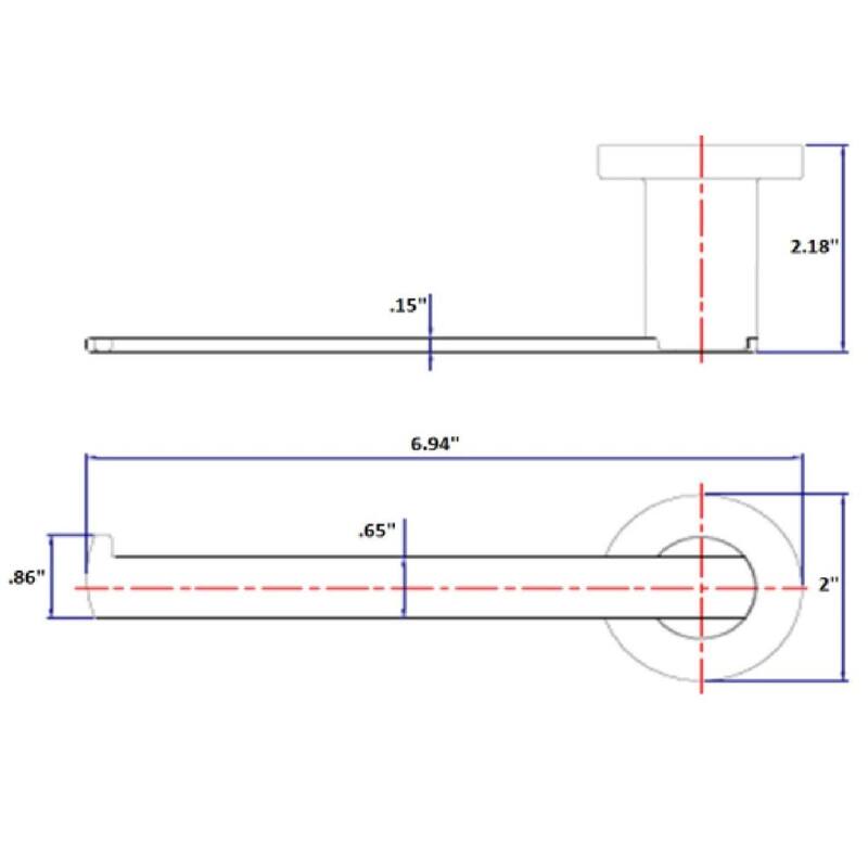Design House 581611 Eastport Satin Nickel Contemporary Toilet Paper Holder