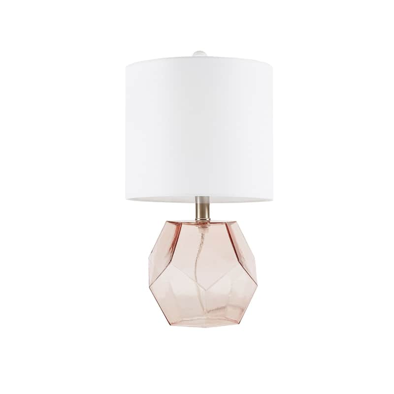Bella Geometric Glass Table Lamp by 510 Design