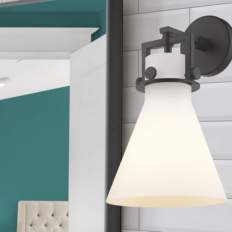 Innovations Lighting 411-1W-5-8 Newton Cone Sconce Newton Cone 5" Tall