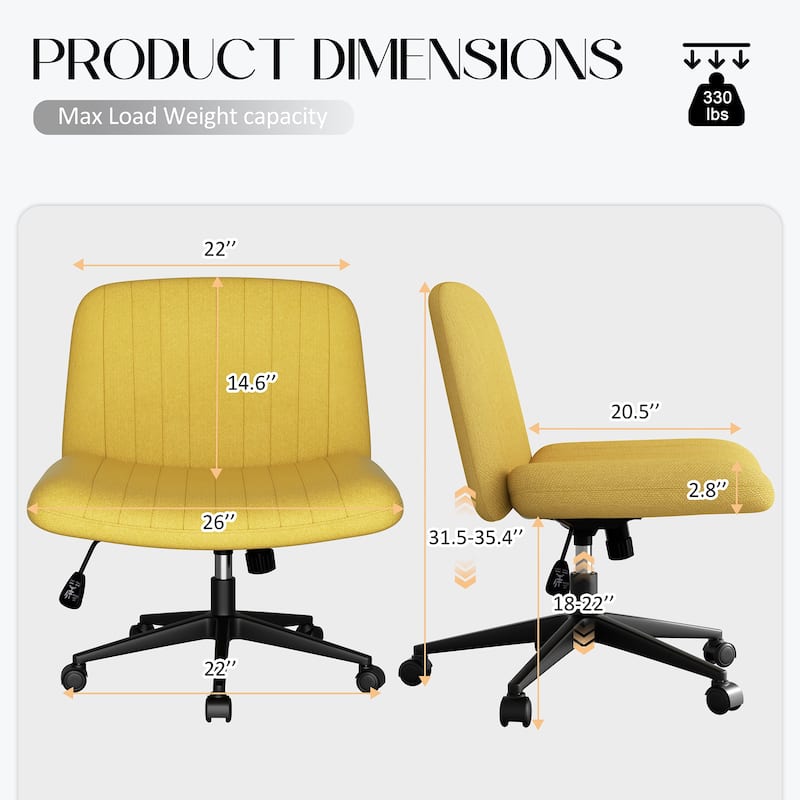 Swivel Lounge Office Chair with Adjustable Height & Tilt – Multi-Scene Ergonomic Chair (Multiple Colors)