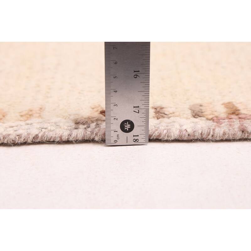 ECARPETGALLERY Hand-knotted Pak Finest Marrakesh Cream Wool Rug - 8'11 x 11'11