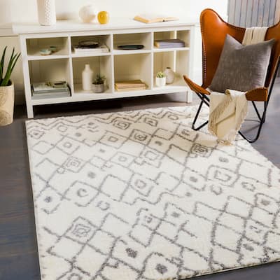 Anderson Plush Moroccan Diamond Area Rug