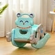 preview thumbnail 14 of 17, 4-in-1 Rocking Horse and Slide Set for Kids - 41.5”x28” x 22.5” (L x W x H)