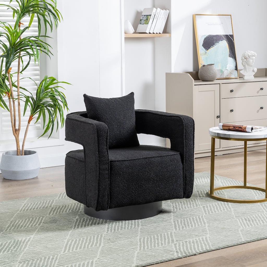 Swivel Accent Sofa Chair For Nursery, Club Chair Leisure Arm Chair For Lounge