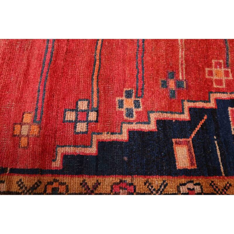 ECARPETGALLERY Hand-knotted Konya Anatolian Light Red Wool Rug - 4'2 x 8'6
