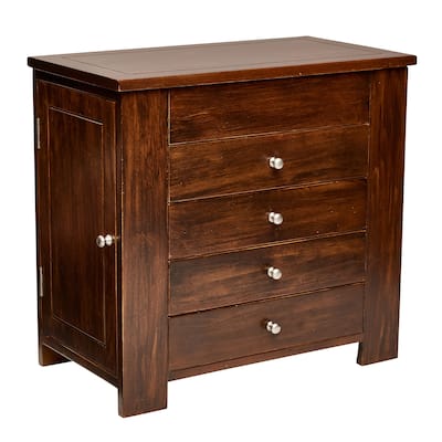 Mele and Co Makenna Wooden Jewelry Box