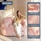 preview thumbnail 56 of 55, Giant Bean Bag Chair,Shell-Shaped Oversized Bean Bag Chair with Fille