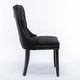 preview thumbnail 13 of 12, Dining Chairs Set of 2 with Nailhead Trim-Collection Velvet Upholstered
