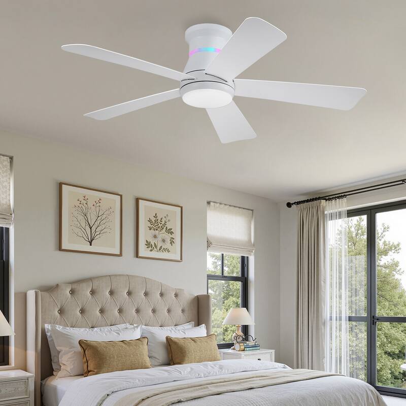 46 Inches Ceiling Fan with Light and Remote - 46 Inches