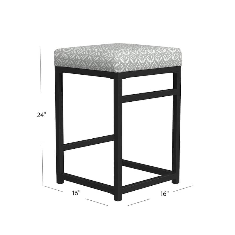 HomePop Backless Metal 24" Counter Stool - 24 inches