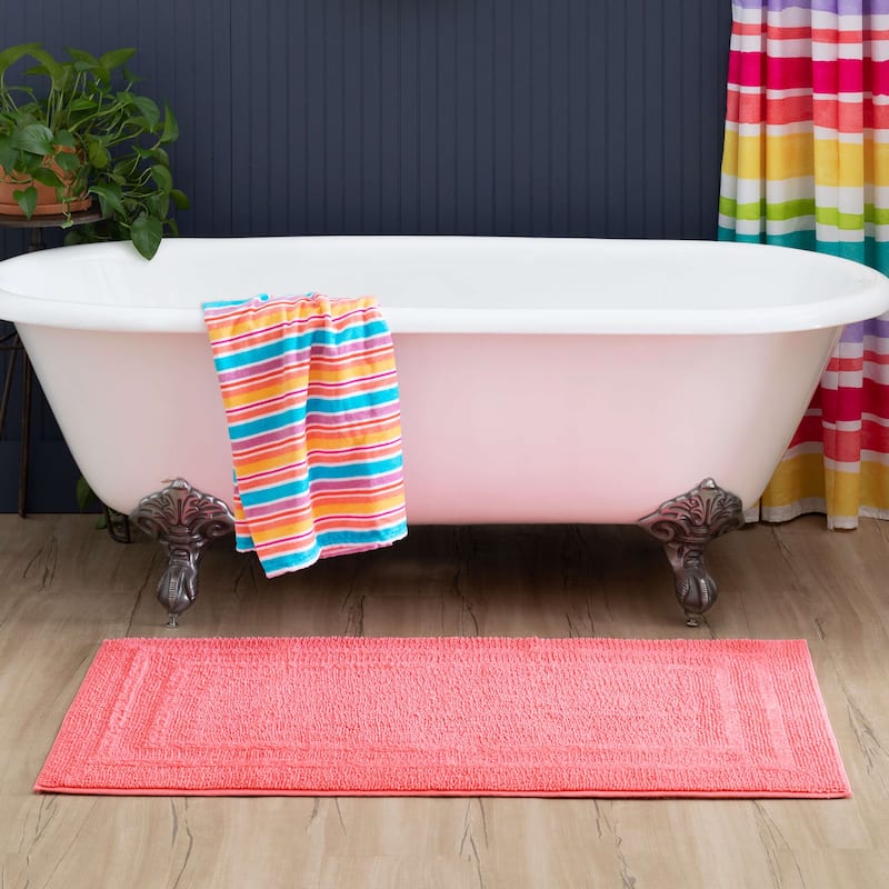 Mohawk Home Washable Cotton Reversible Bath Rug