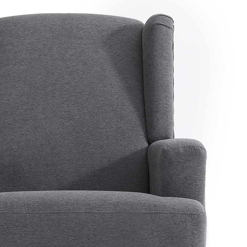 Swivel Wingback Glider Rocker Nursery Recliner Chair