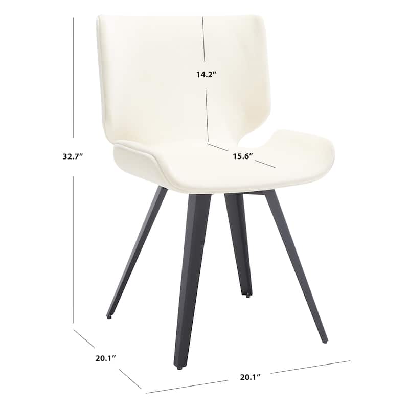 SAFAVIEH Couture Matty Scandinavian Dining Chair - 20" W x 20" D x 33" H