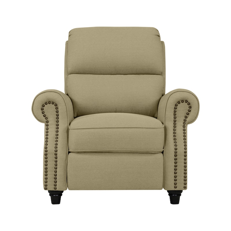 Copper Grove Jessie Tan Push Back Recliner Chair