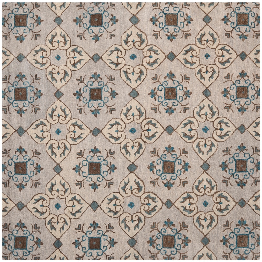 SAFAVIEH Handmade Wyndham Tawana Modern Wool Rug