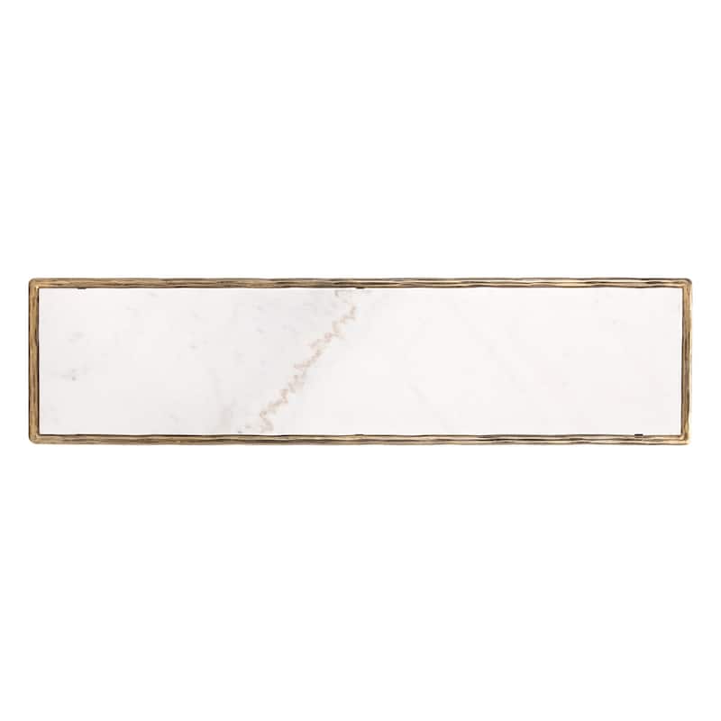 SAFAVIEH Couture Dorotea Forged Metal Rectangle Console Table - 48" W x 12" L x 30" H - 48"W x 12"D x 30"H