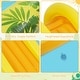 preview thumbnail 10 of 8, Gymax Inflatable Play Pool Center w/Water Slide Monkey & Tree Stump - Multi-colored