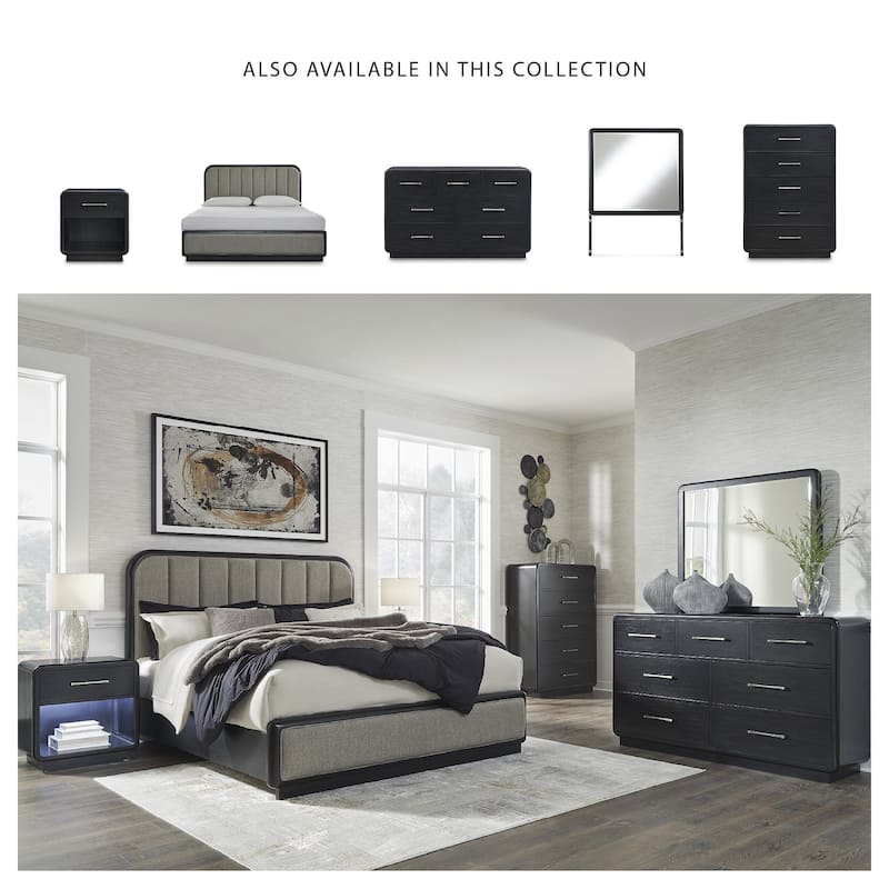 Signature Design by Ashley Rowanbeck Black Dresser