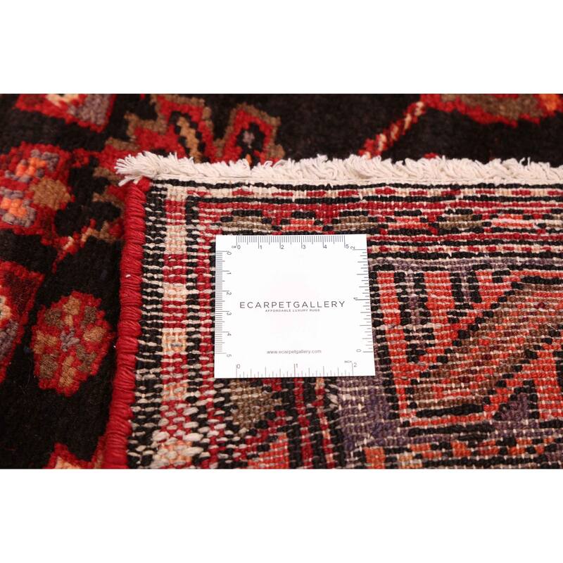 ECARPETGALLERY Hand-knotted Anatolian Vintage Red Wool Rug - 5'0 x 8'5