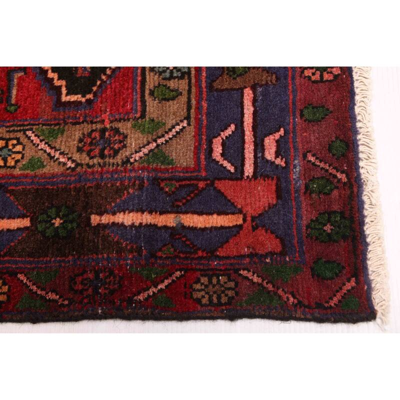 ECARPETGALLERY Hand-knotted Konya Anatolian Black Wool Rug - 4'11 x 10'0