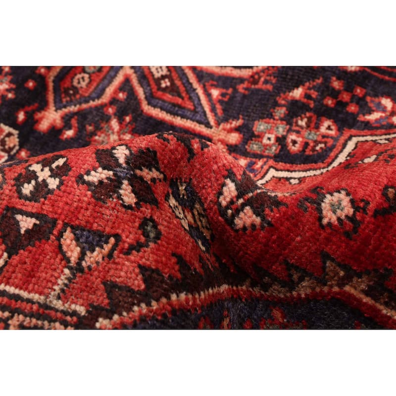 ECARPETGALLERY Hand-knotted Andelz Red Wool Rug - 4'1 x 6'4