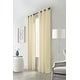 preview thumbnail 1 of 39, ThermaLogic Weathermate Insulated Cotton Grommet Curtain Panel - Pair