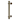 Allied Brass 8 Inch Reeded Door Pull