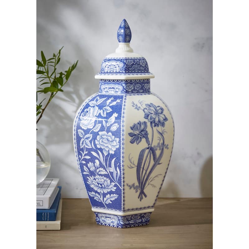 Spode Blue Italian Vase