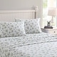 preview thumbnail 74 of 92, Laura Ashley Printed Cotton Flannel Sheet Set