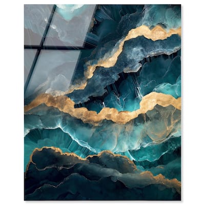 Power Edge I Acrylic by Art Remedy, Ready to Hang