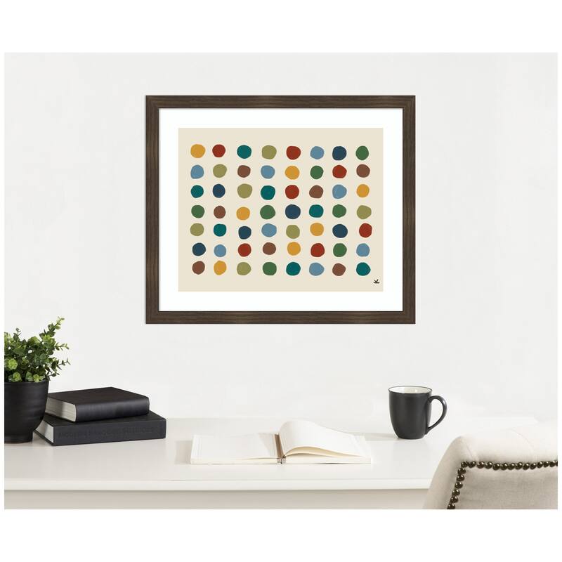 Kate and Laurel Meditation No. 3b by Kelly Knaga Framed Wall Art Print