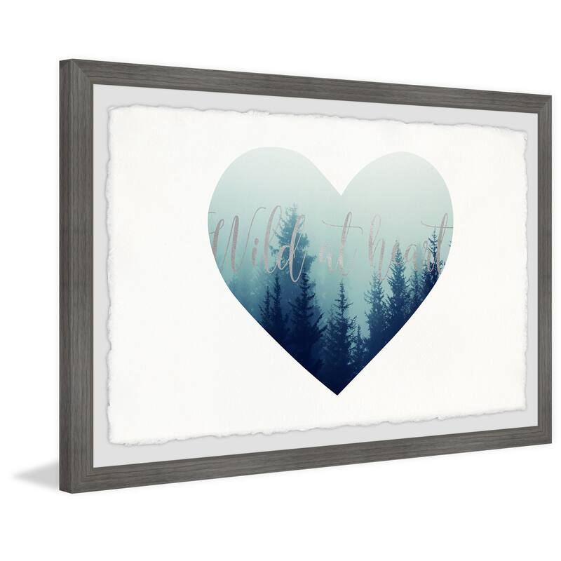 Wild at Heart II Framed Wall Art, Elegant Home Touch - Sophisticated Artwork for Refined Décor