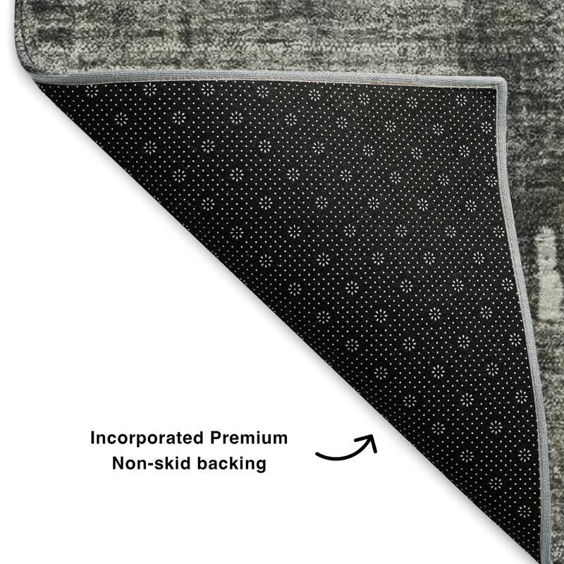 Premium Washable Super Soft Abstract Contemporary Mayfield Rug