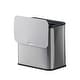 preview thumbnail 1 of 5, 1.3 Gallon Kitchen Compost Bin, Small Hanging Trash Can, Countertop Waste Bin Silver