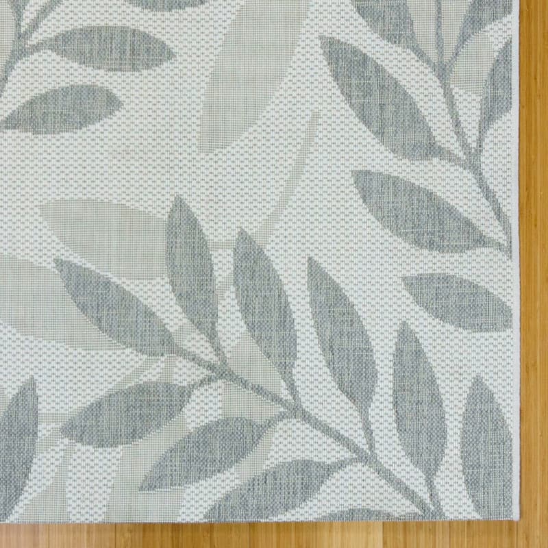 Gertmenian Solterra Nautical Coastal Tropical Weather Resistant Polypropylene Flatweave Indoor/ Outdoor Area Rug Collection