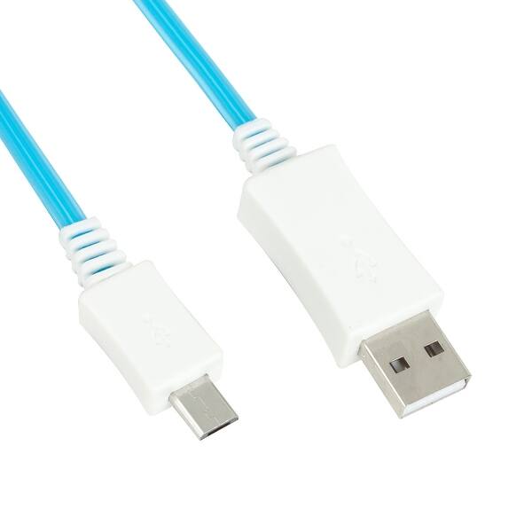 Shop Agptek Visible Led Micro Usb Charging Cable For Htc Samsung Galaxy Android Phone And Tablet Data Sync Charger Cord Overstock