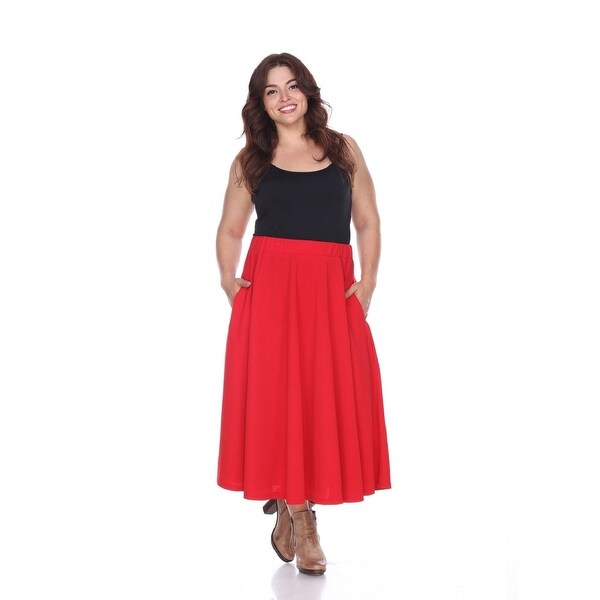 flared skirt plus size