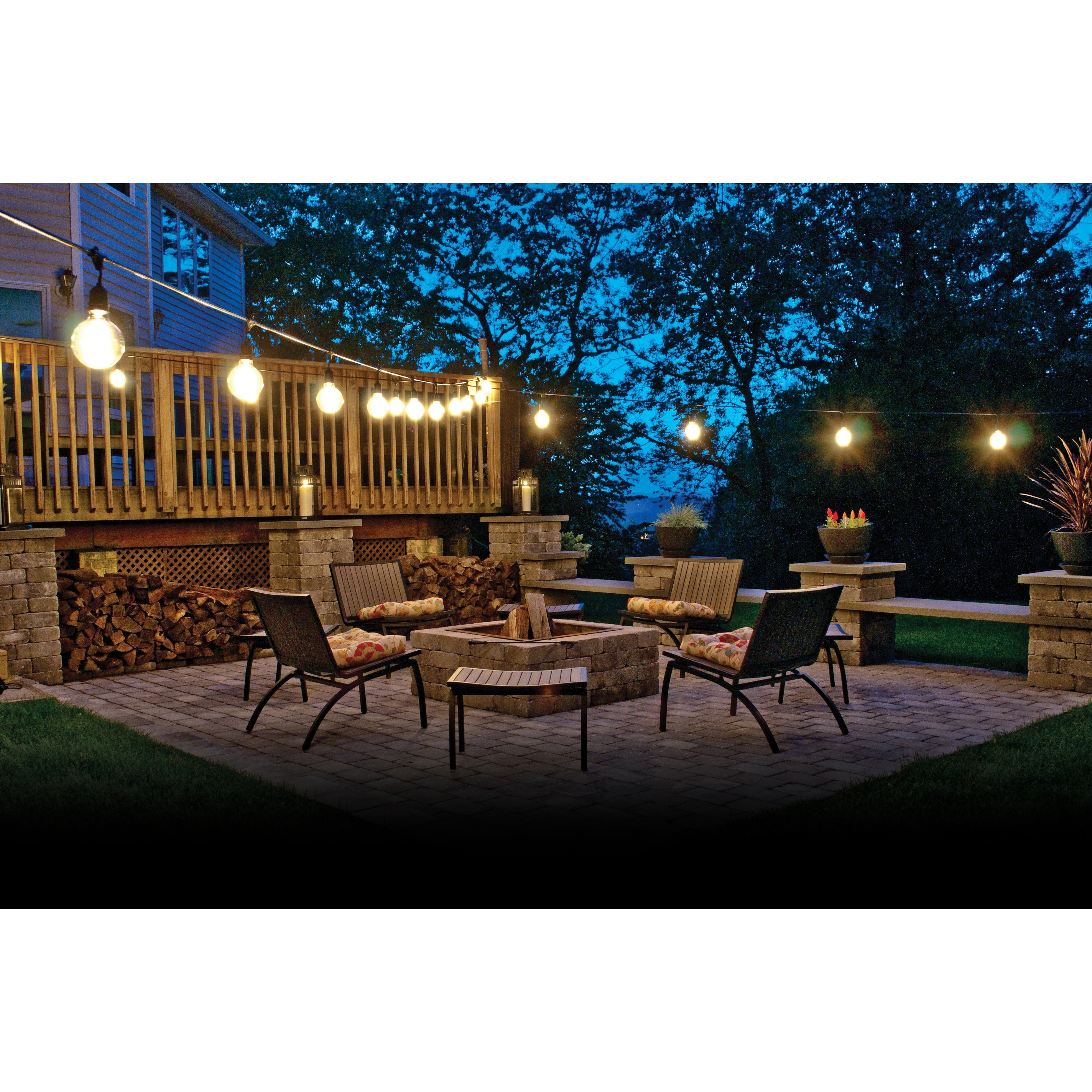 Bulbrite outlet string lights