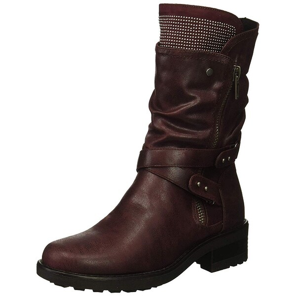 carlos by carlos santana sawyer moto boots taupe