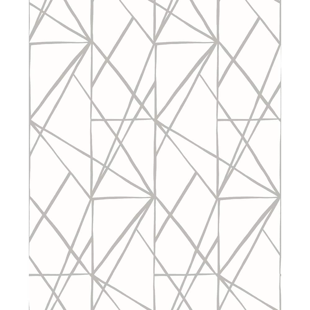 NextWall Quartz Geo Peel and Stick Wallpaper