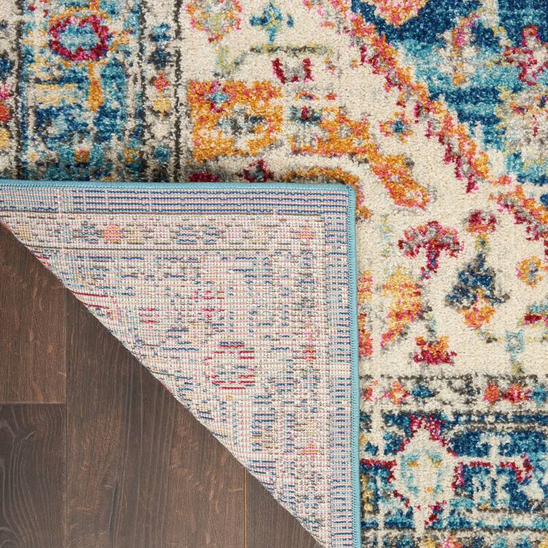 Copper Grove Alsleben Vintage Persian Floral Medallion Area Rug