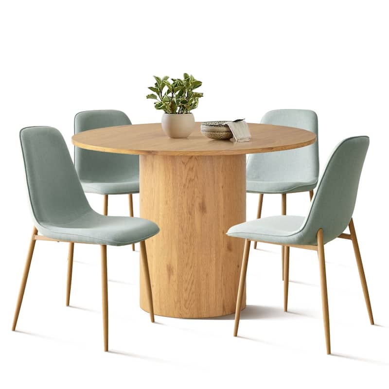 5-Piece Round Dining Table Sets