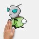 preview thumbnail 5 of 5, Invader Zim Peel and Stick Wall Decals by RoomMates